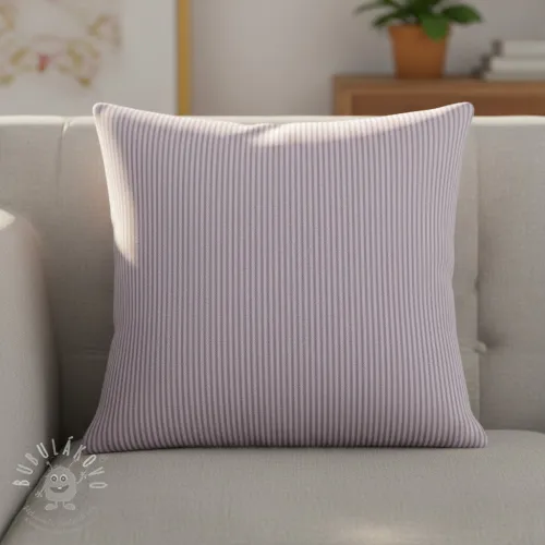 Dekorační látka DOBBY Colored stripe lavender