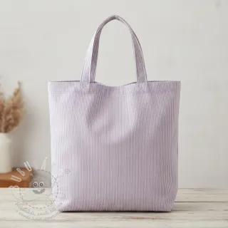 Dekorační látka DOBBY Colored stripe lavender
