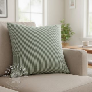 Dekorační látka DOBBY Colored stripe bottle green