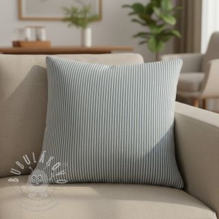 Dekorační látka DOBBY Colored stripe blue