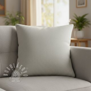 Dekorační látka DOBBY Colored stripe light grey