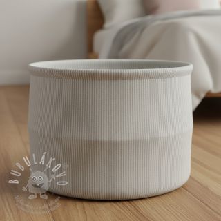 Dekorační látka DOBBY Colored stripe light grey