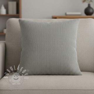 Dekorační látka DOBBY Colored stripe black