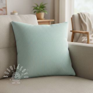 Dekorační látka DOBBY Colored stripe mint