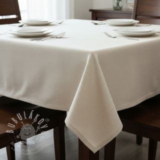 Dekorační látka DOBBY Colored stripe naturel