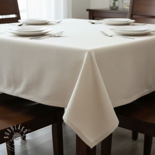 Dekorační látka DOBBY Colored stripe naturel