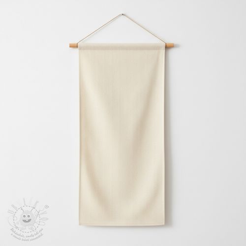 Dekorační látka DOBBY Colored stripe naturel