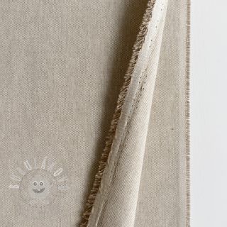 Dekorační látka Linenlook PLAIN natural