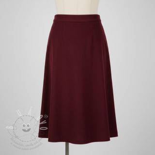 Manšestr tenký bordeaux