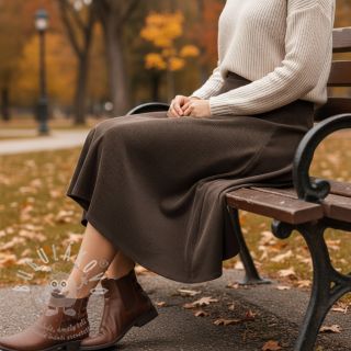 Manšestr tenký dark brown