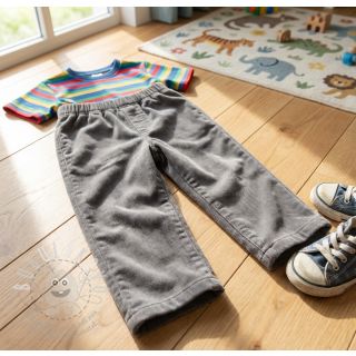 Manšestr tenký grey