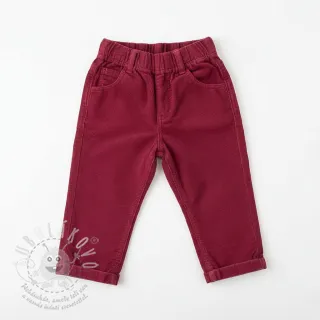 Manšestr tenký dark cerise