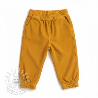 Manšestr tenký ochre