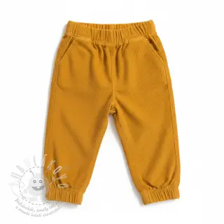 Manšestr tenký ochre