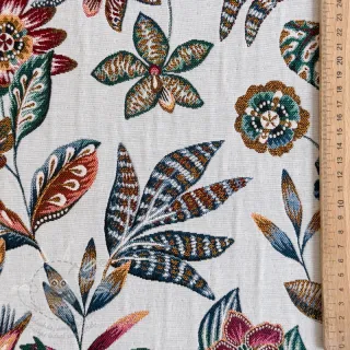 Dekorační látka jacquard Neroli allover blanc