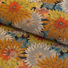 Dekorační látka jacquard Matcha allover peanut