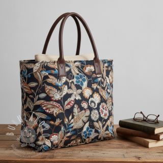 Dekorační látka jacquard Neroli allover nuit