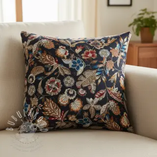 Dekorační látka jacquard Neroli allover nuit