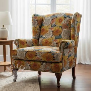 Dekorační látka jacquard Matcha allover peanut