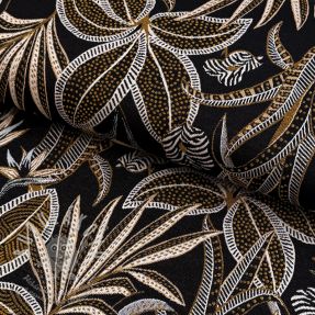 Dekorační látka jacquard Moranto allover noir