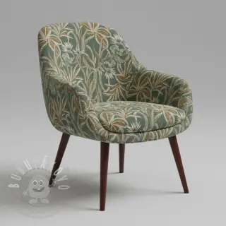 Dekorační látka jacquard Moranto allover kaki