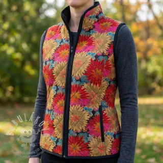 Dekorační látka jacquard Matcha allover rouge