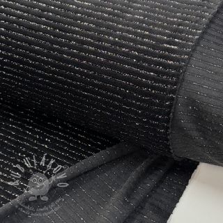 Samet VELVET LUREX Stripe black