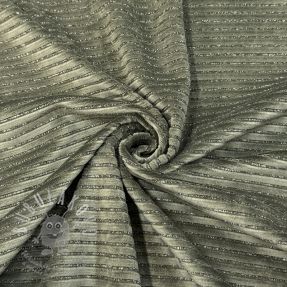 Samet VELVET LUREX Stripe camo green