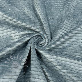 Samet VELVET LUREX Stripe ocean green