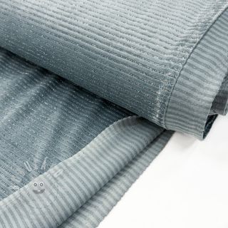 Samet VELVET LUREX Stripe ocean green