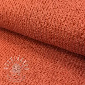 Svetrovina WAFFLE BIG KNIT rust