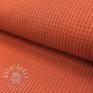 Svetrovina WAFFLE BIG KNIT rust