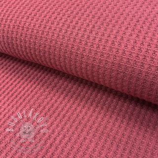 Svetrovina WAFFLE BIG KNIT dark salmon