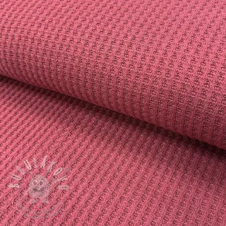 Svetrovina WAFFLE BIG KNIT dark salmon
