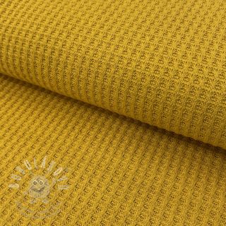 Svetrovina WAFFLE BIG KNIT ochre