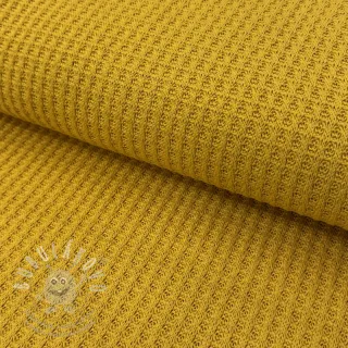 Svetrovina WAFFLE BIG KNIT ochre