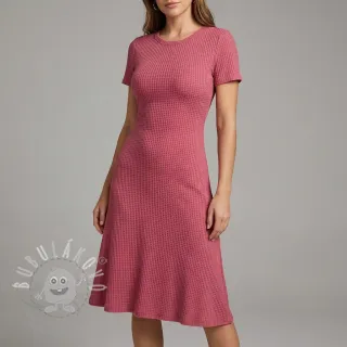 Svetrovina WAFFLE BIG KNIT dark salmon