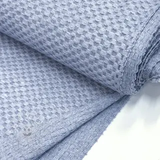 Pletenina Angora honey blue