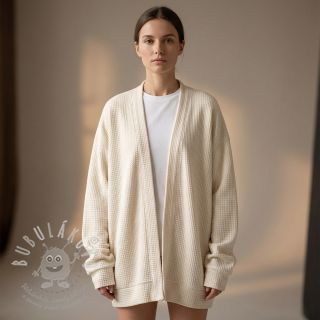 Pletenina Angora honey off white