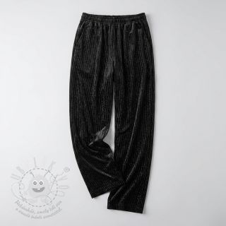 Samet VELVET LUREX Stripe black