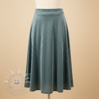 Samet VELVET LUREX Stripe ocean green