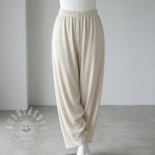 Samet VELVET LUREX Stripe off white