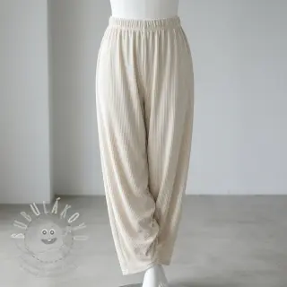 Samet VELVET LUREX Stripe off white