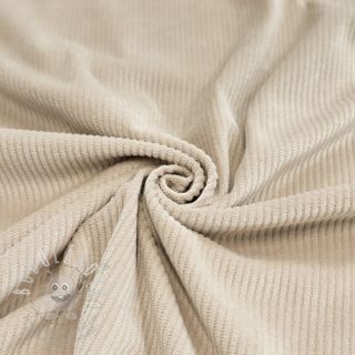 Manšestr SUPER SOFT beige