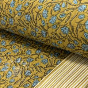 Bavlněná látka QUILT Gange curcuma