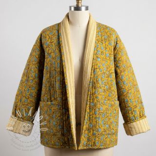 Bavlněná látka QUILT Gange curcuma