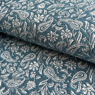 Dekorační látka jacquard Mumbai allover jade