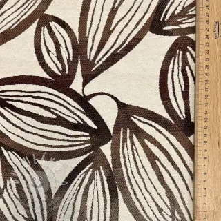 Dekorační látka jacquard Folia chocolat