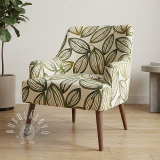 Dekorační látka jacquard Folia romarin