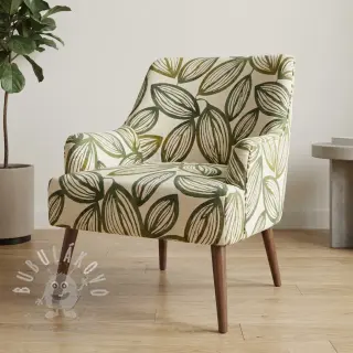 Dekorační látka jacquard Folia romarin